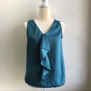 Ann Taylor LOFT Ruffled Blouse